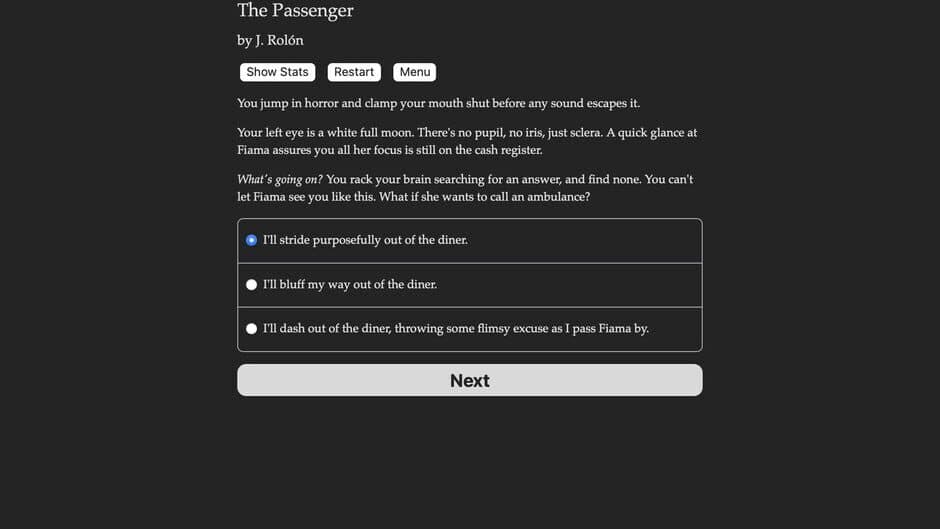 The Passenger screenshot 2