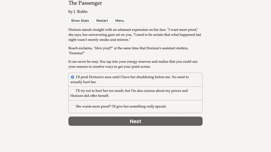 The Passenger screenshot 6