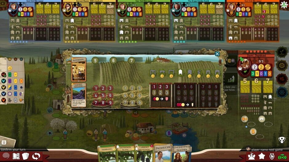 Viticulture: Essential Edition - Tuscany Expansion screenshot 6