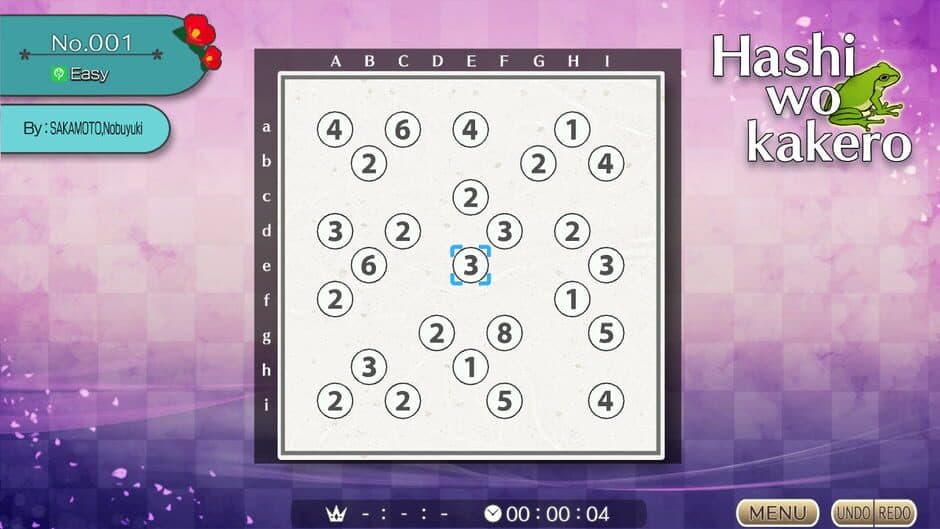Puzzle by Nikoli S Hashiwokakero screenshot 6