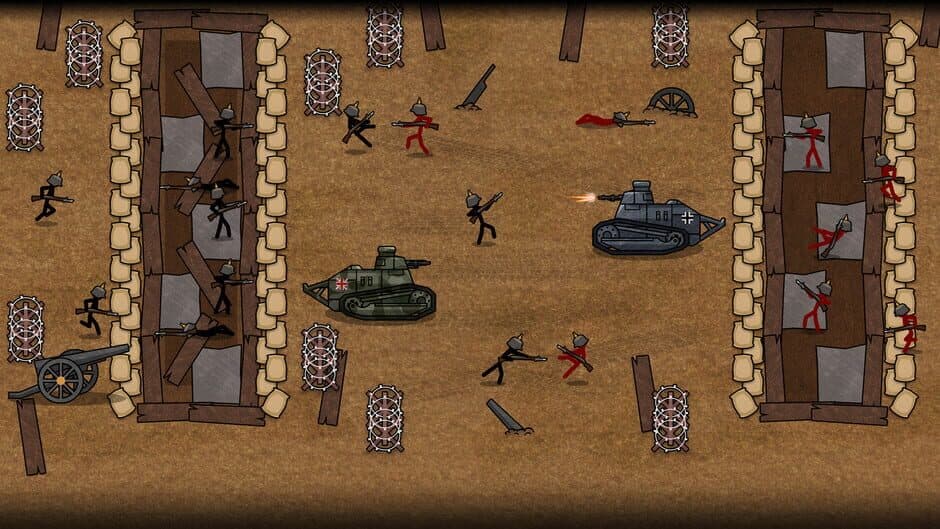 Stickman Trenches screenshot 3