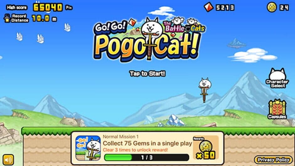 Go! Go! Pogo Cat! screenshot 2