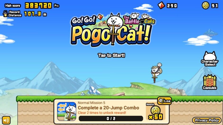 Go! Go! Pogo Cat! screenshot 4