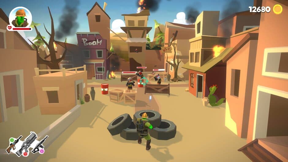 Green Soldiers Heroes screenshot 5