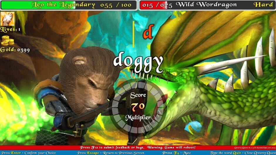 Qwerty Quest screenshot 3