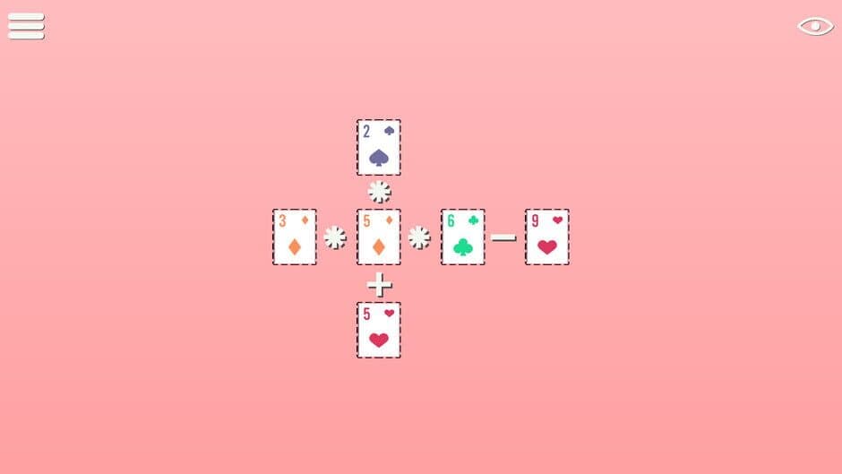 BlackJack Math Cross Numbers screenshot 1