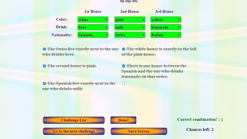 Zebra Logic Master screenshot 4