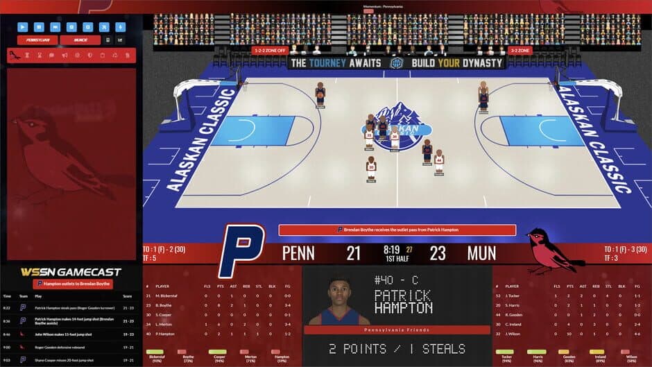 Draft Day Sports: College Basketball 2023 screenshot 1