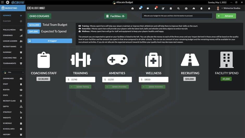 Draft Day Sports: College Basketball 2023 screenshot 4