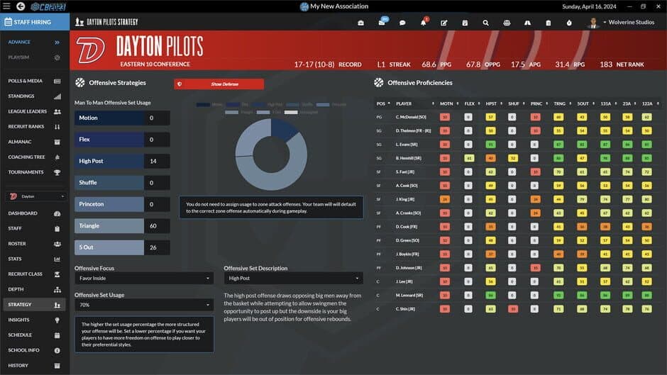 Draft Day Sports: College Basketball 2023 screenshot 5