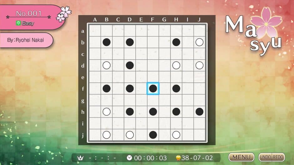 Puzzle by Nikoli S: Masyu screenshot 1