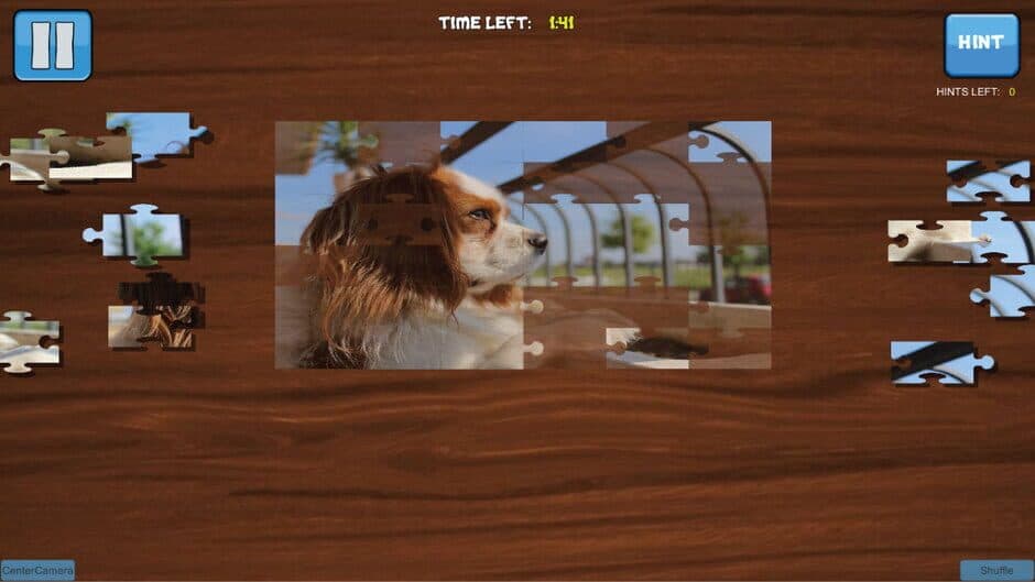 Bepuzzled Puppy Dog Jigsaw Puzzle screenshot 1