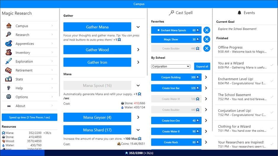 Magic Research screenshot 2
