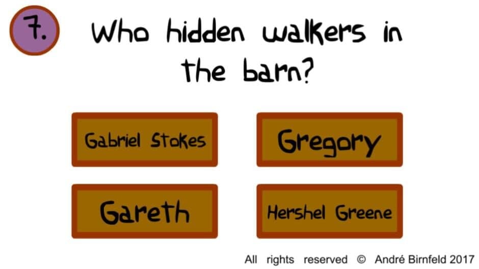 Genius Quiz TWD screenshot 2