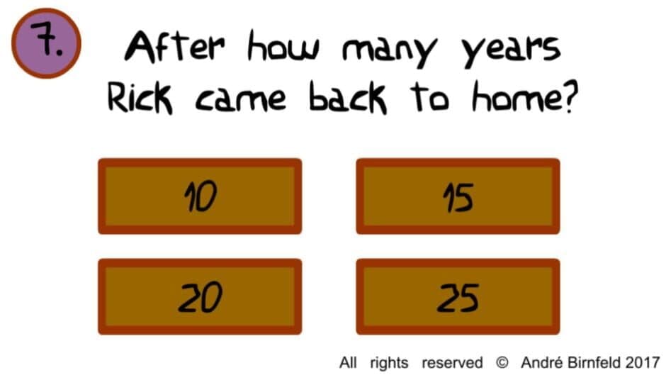 Genius Quiz Rick&M screenshot 2