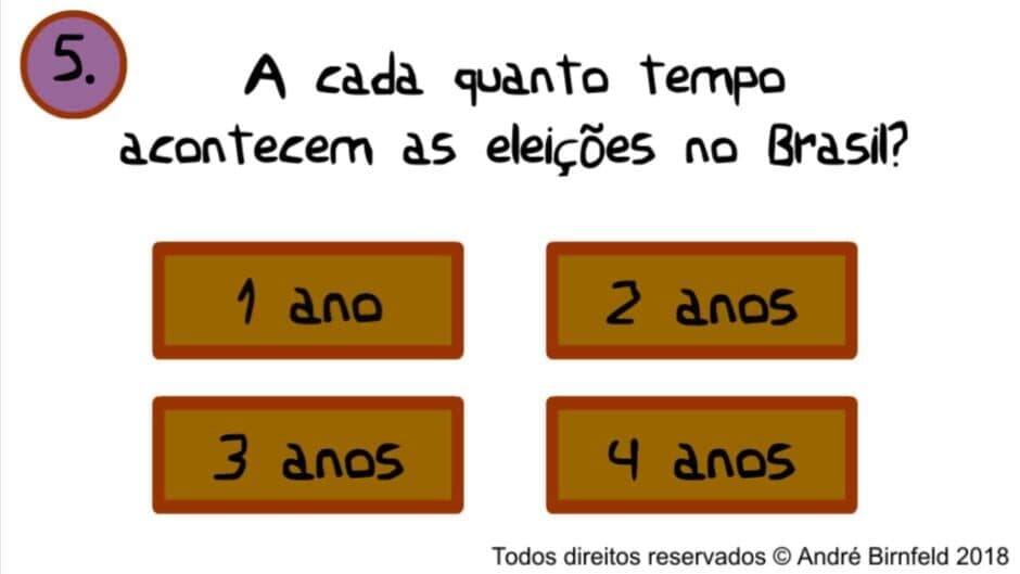 Gênio Quiz Eleições screenshot 1