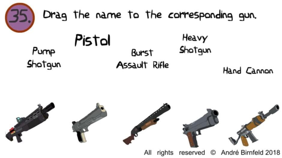 Genius Quiz Fort. Battle Royale screenshot 2