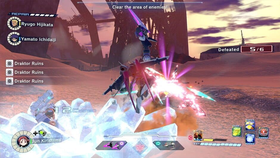 Megaton Musashi W: Wired screenshot 3