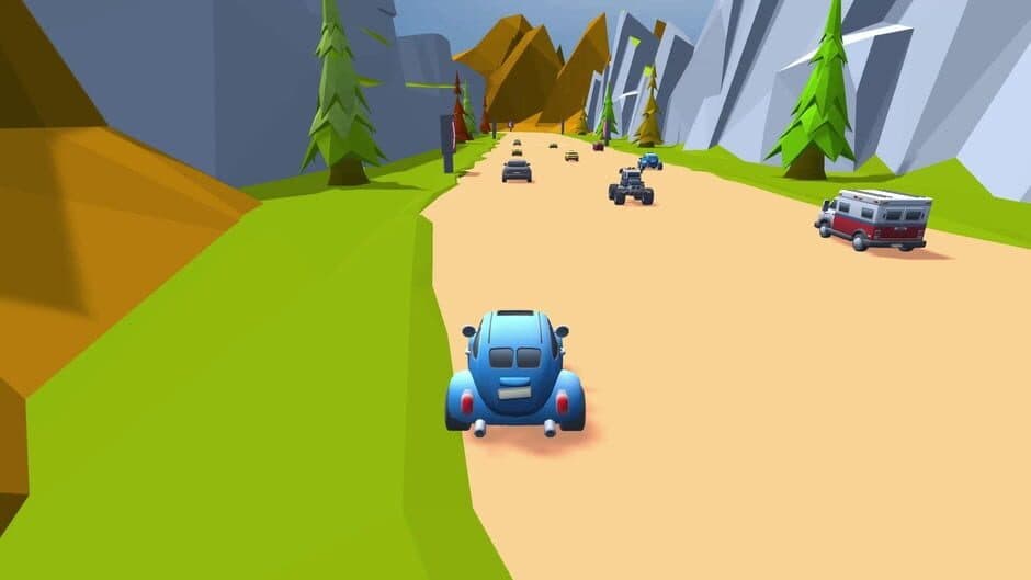 Super Kids Racing: Jungle Edition screenshot 1
