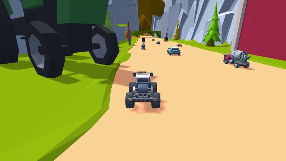 Super Kids Racing: Jungle Edition screenshot 2