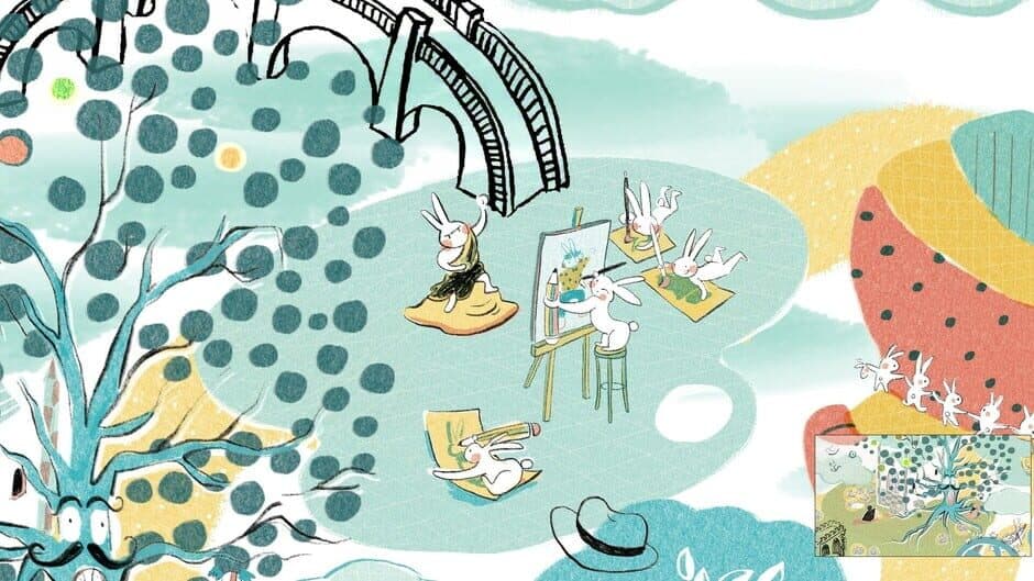 Mr Rabbit's Cambridge: Point and Click Adventure screenshot 1