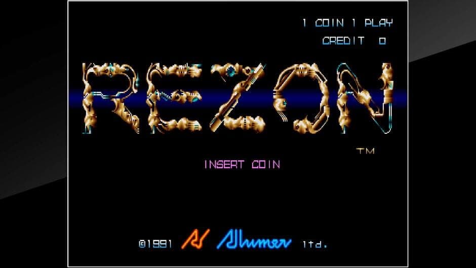 Arcade Archives: Rezon screenshot 1