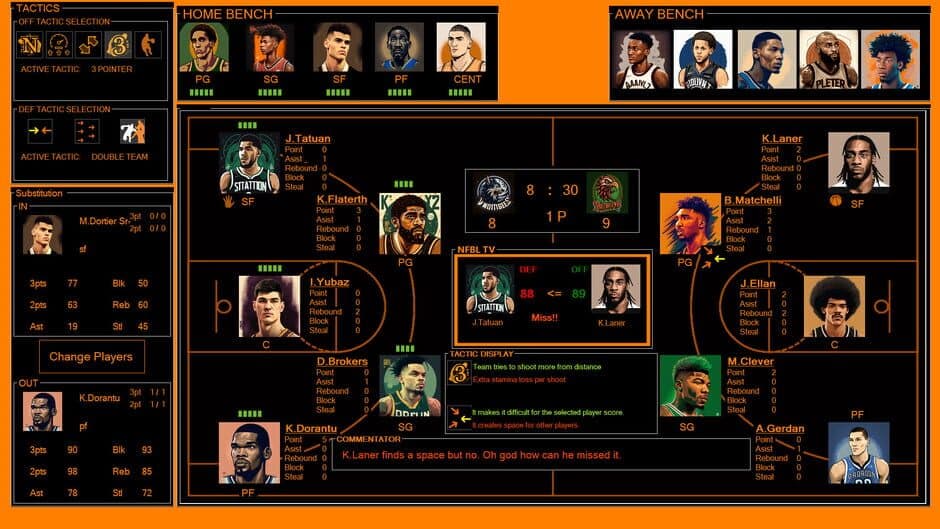 NFBL: National Fantasy Basketball League screenshot 4