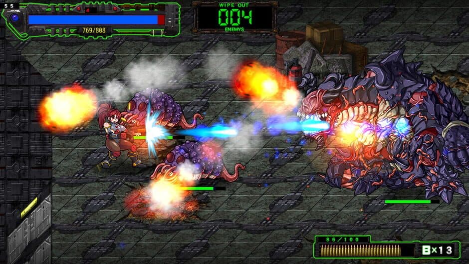 Pixel Game Maker Series: Tentacled Terrors Tyrannize Terra! screenshot 3