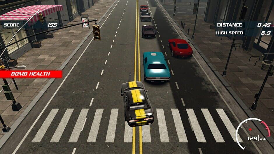 Racing in Car screenshot 4