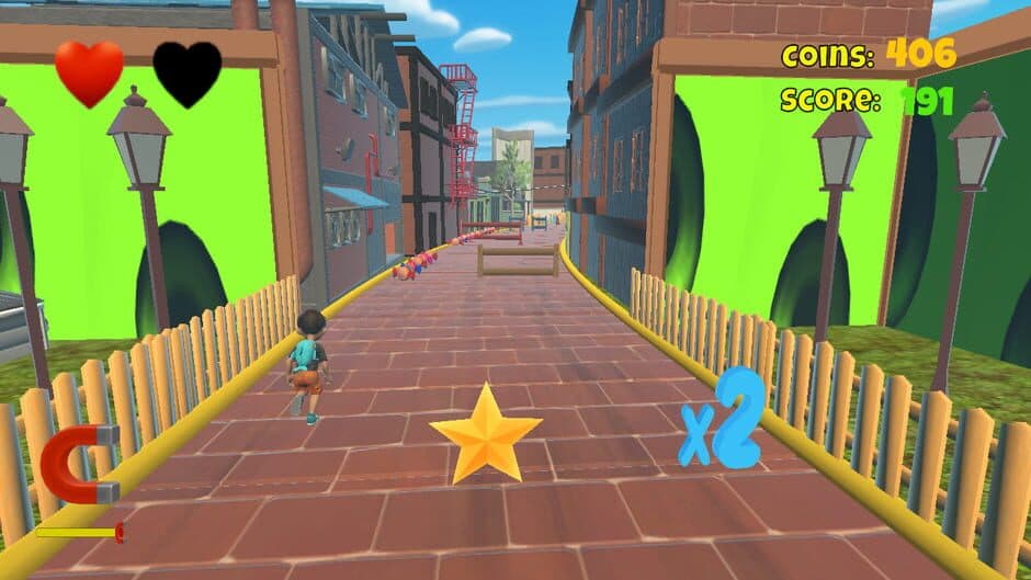 Child Run: City Surfers Runner screenshot 3
