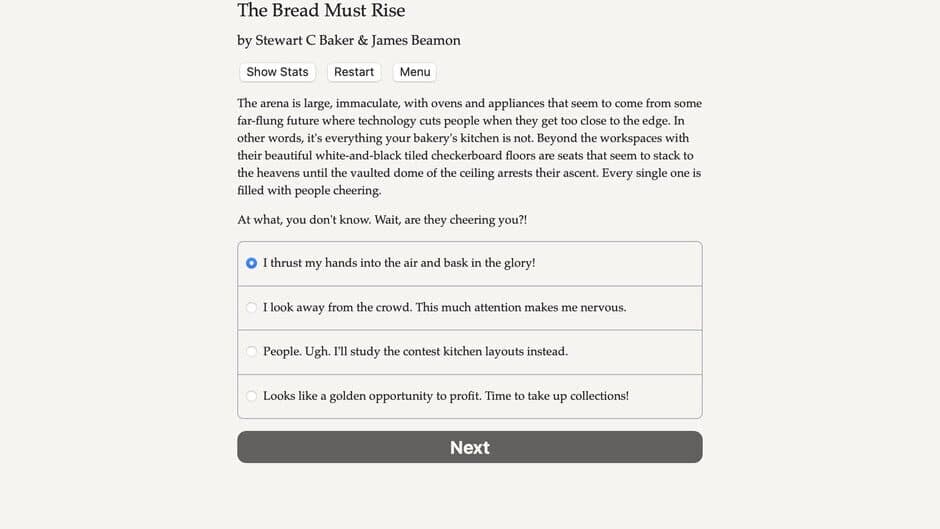 The Bread Must Rise screenshot 1