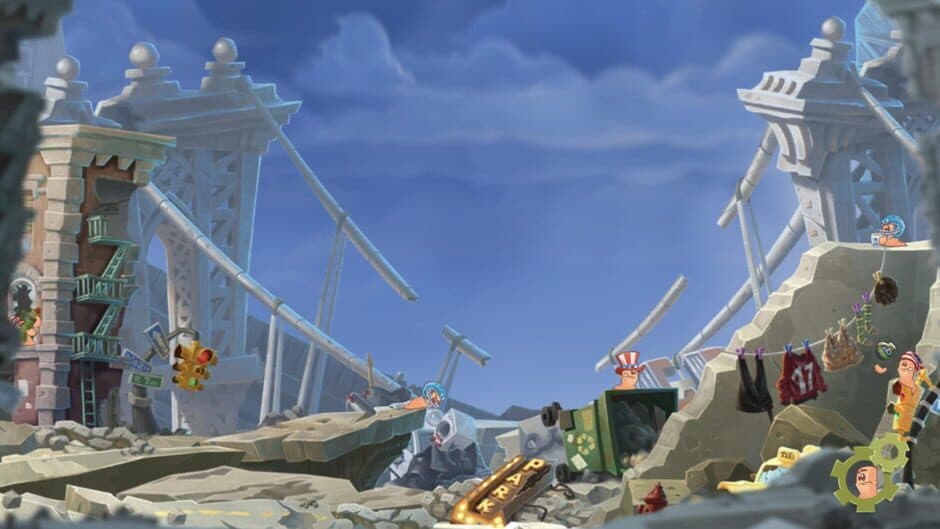 Worms W.M.D Mobilize screenshot 1