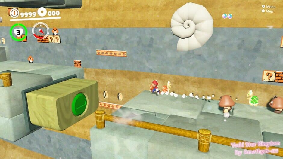 Super Mario Odyssey: Yoshi Star Kingdom screenshot 2