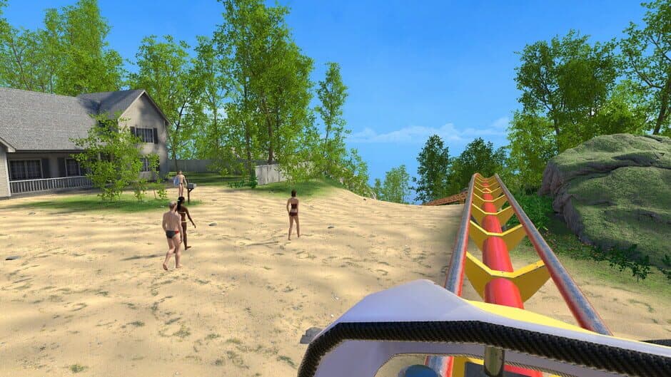 Epic Roller Coasters: Hidden Paradise screenshot 2