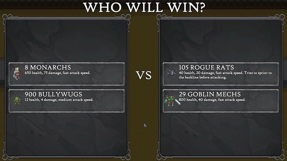 Behold Battle screenshot 1