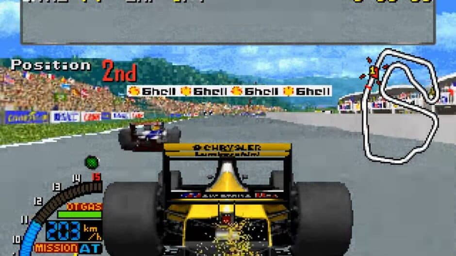 F1 Super Lap screenshot 2