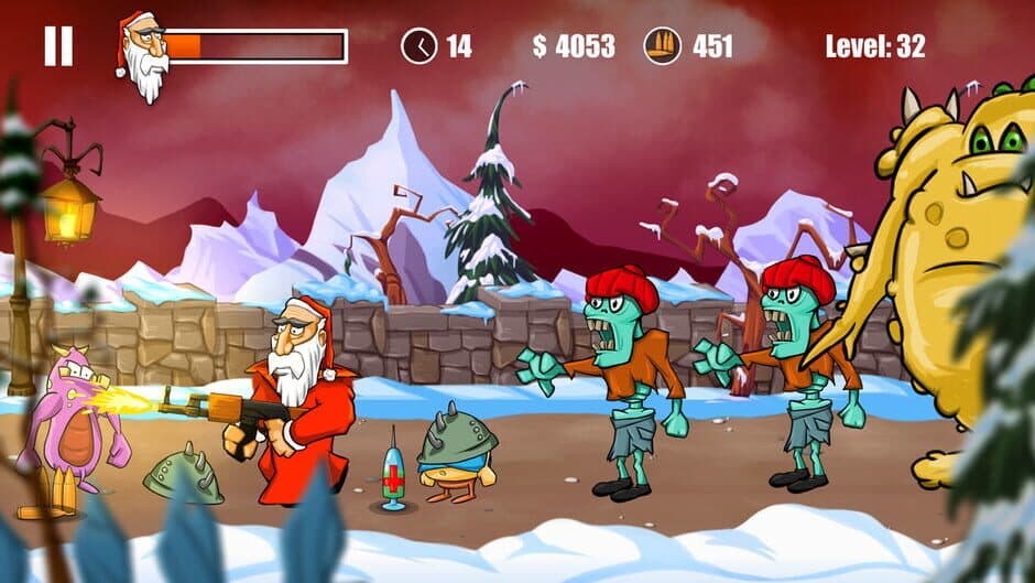 Santa's Monster Shootout screenshot 2