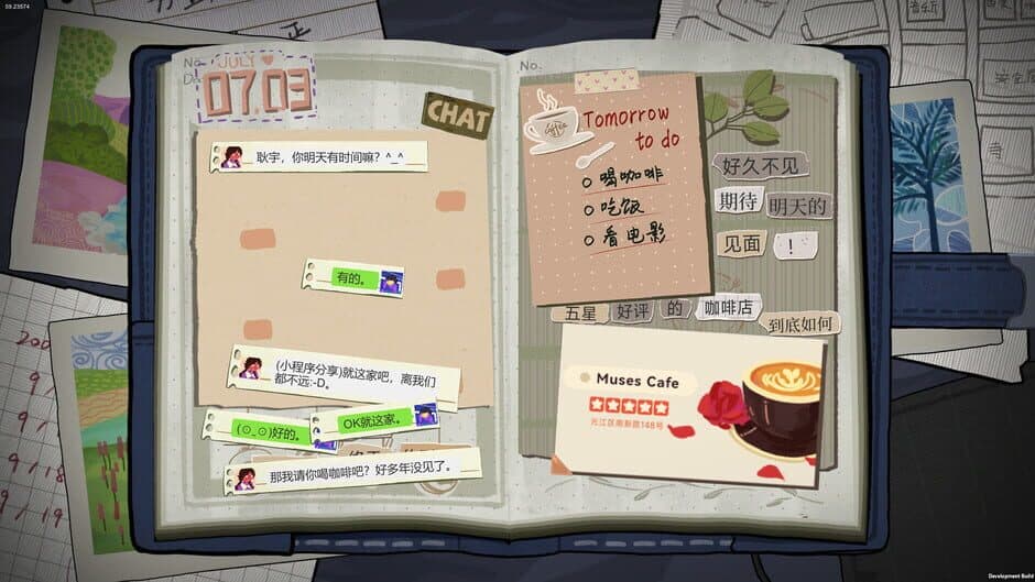 The Diary screenshot 2