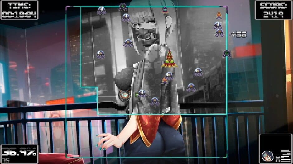 Waifu Space Conquest screenshot 2