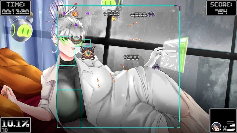 Waifu Space Conquest screenshot 4