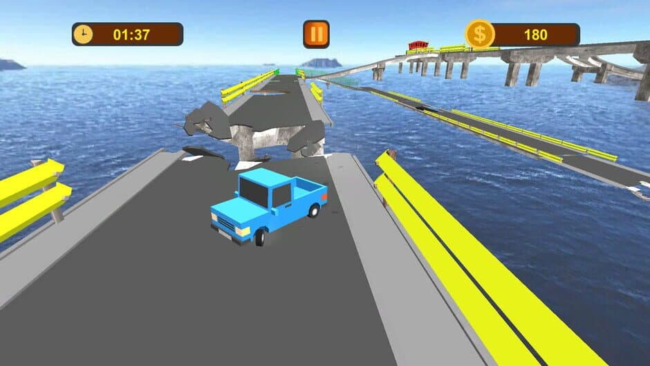 Crossing Damaged Bridge screenshot 2