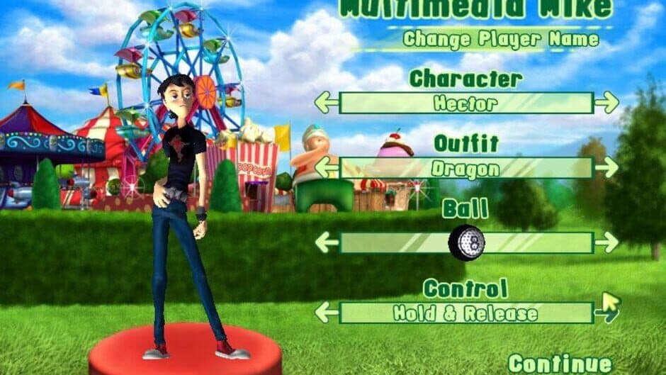 3D Ultra Minigolf Adventures: Carnival screenshot 2