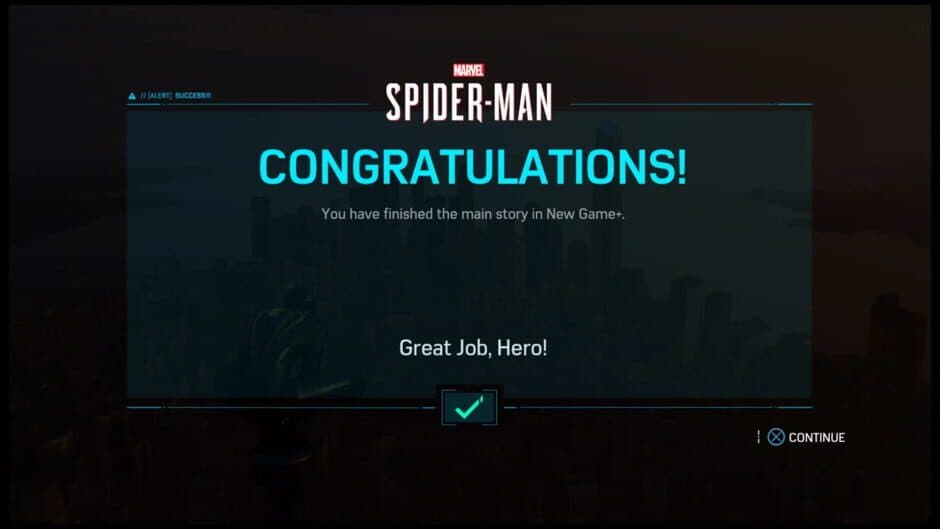 Marvel's Spider-Man: New Game Plus Update screenshot 1