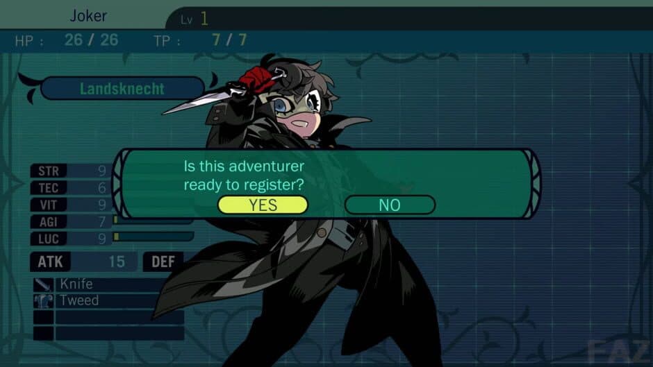 Etrian Odyssey HD Character Set DLC screenshot 2