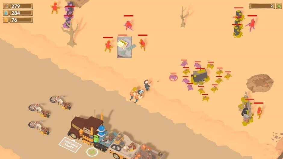 Mad Road: Apocalyptic Shooter Survival Killer screenshot 2