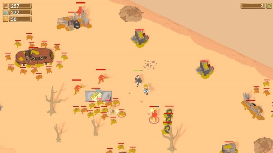 Mad Road: Apocalyptic Shooter Survival Killer screenshot 1