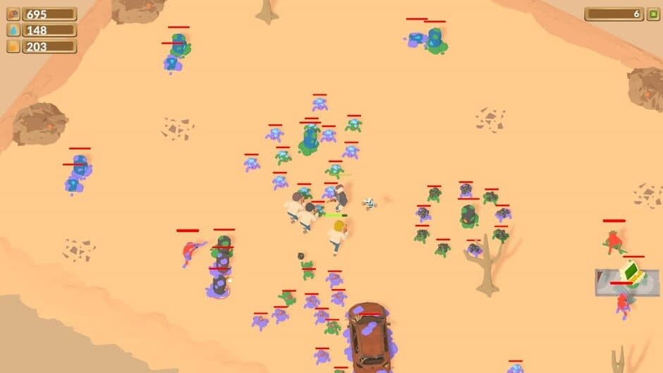 Mad Road: Apocalyptic Shooter Survival Killer screenshot 5