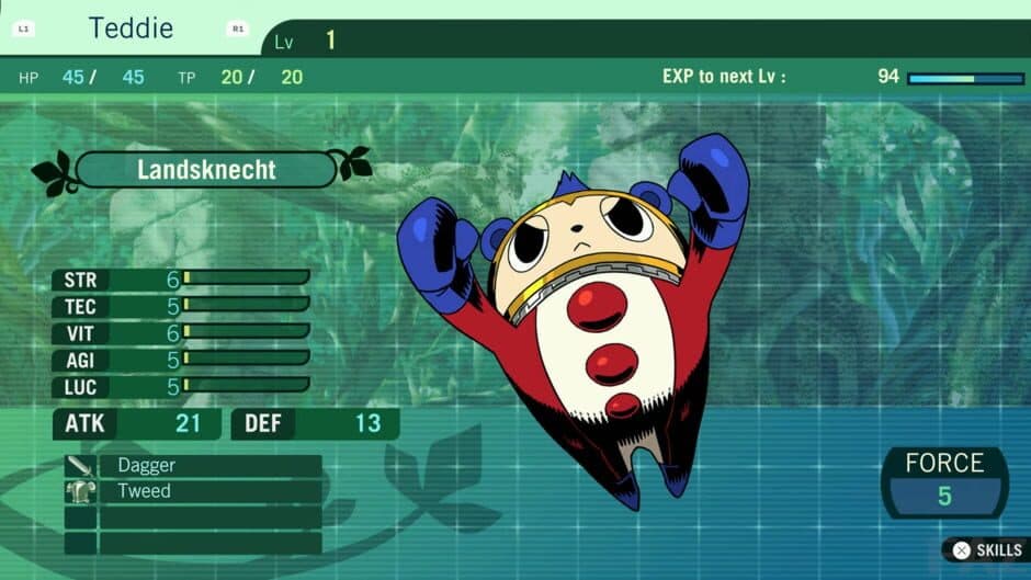 Etrian Odyssey II HD: Character Set DLC screenshot 5