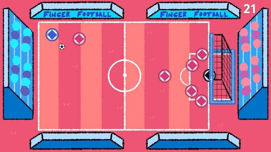 Finger Football: Goal in Two screenshot 2