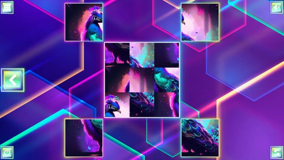 Neon Fantasy: Birds screenshot 1